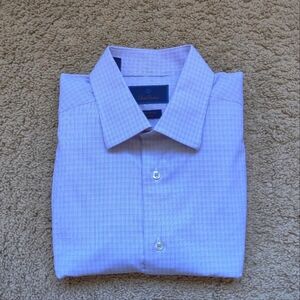 NEW David Donahue Dress Shirt